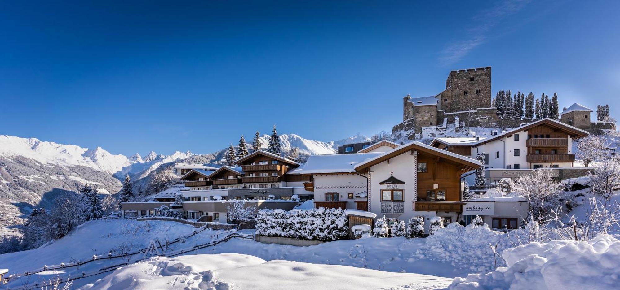 Appartements Am Burgsee ラディス エクステリア 写真